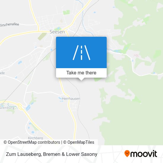Zum Lauseberg map