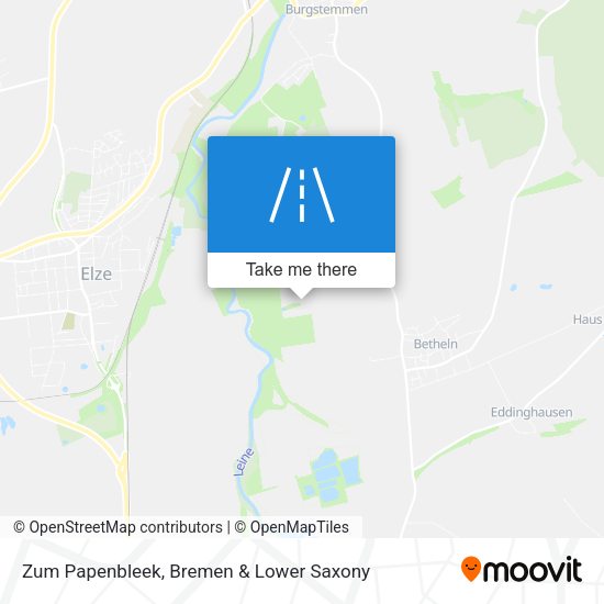 Zum Papenbleek map