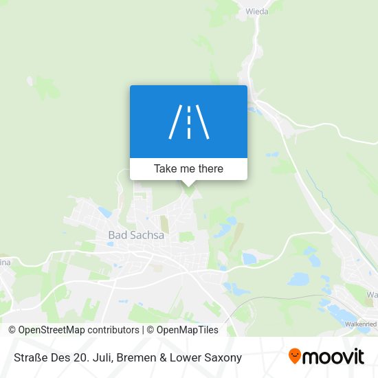 Straße Des 20. Juli map
