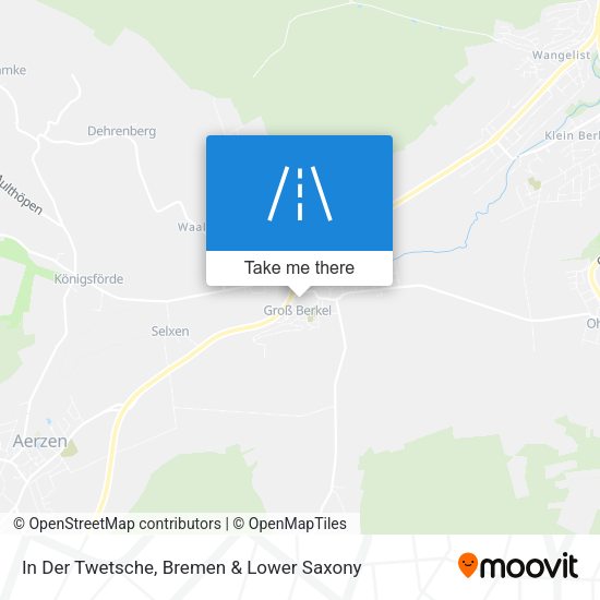 In Der Twetsche map