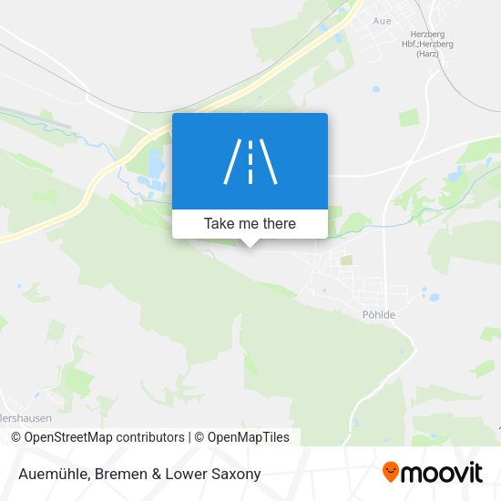 Auemühle map