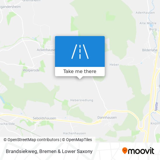 Brandsiekweg map