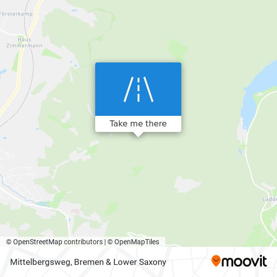 Mittelbergsweg map