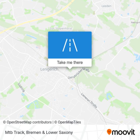 Mtb Track map