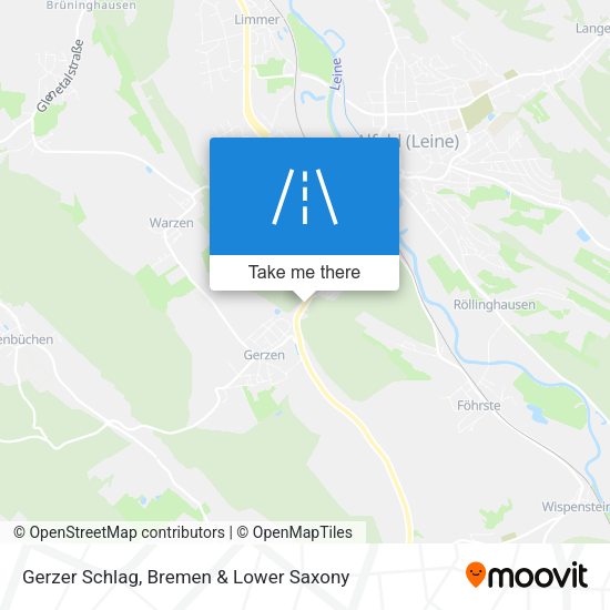 Gerzer Schlag map