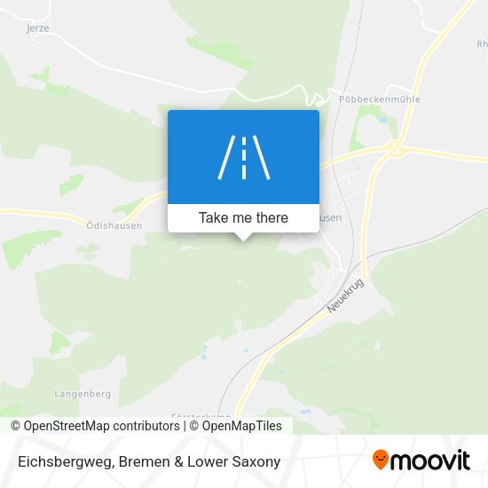 Eichsbergweg map