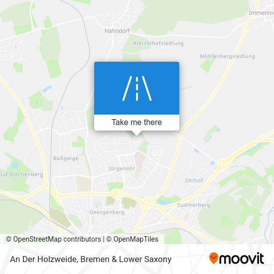 An Der Holzweide map