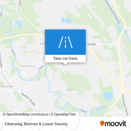 Eibenweg map