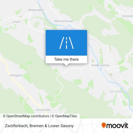 Zwölferbach map