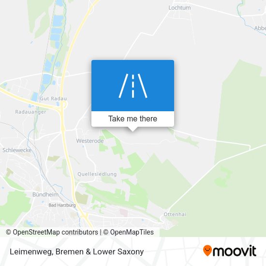 Leimenweg map