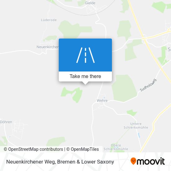 Neuenkirchener Weg map