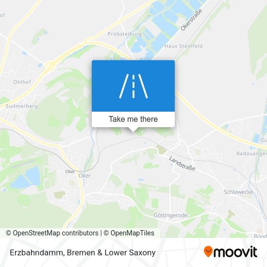 Erzbahndamm map