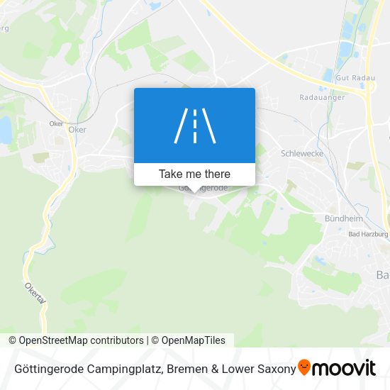 Göttingerode Campingplatz map