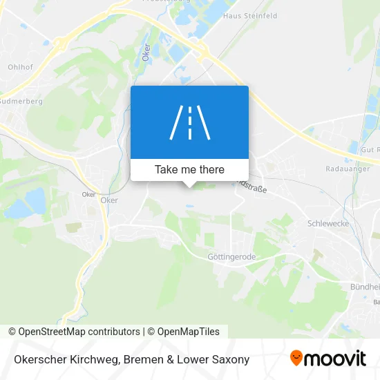 Карта Okerscher Kirchweg