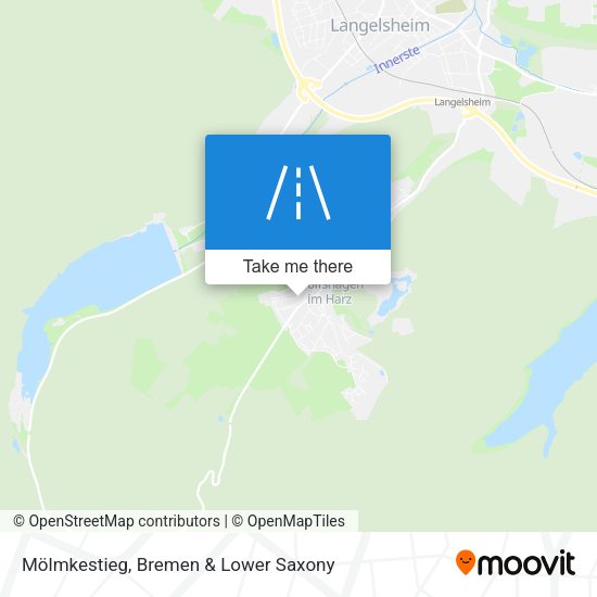 Mölmkestieg map