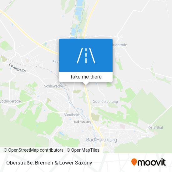 Oberstraße map