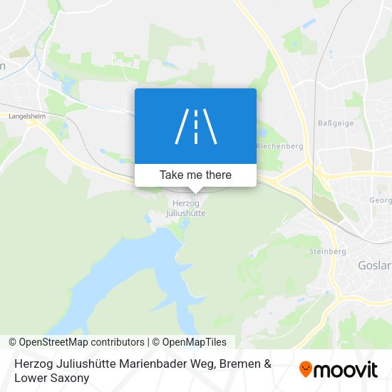 Herzog Juliushütte Marienbader Weg map
