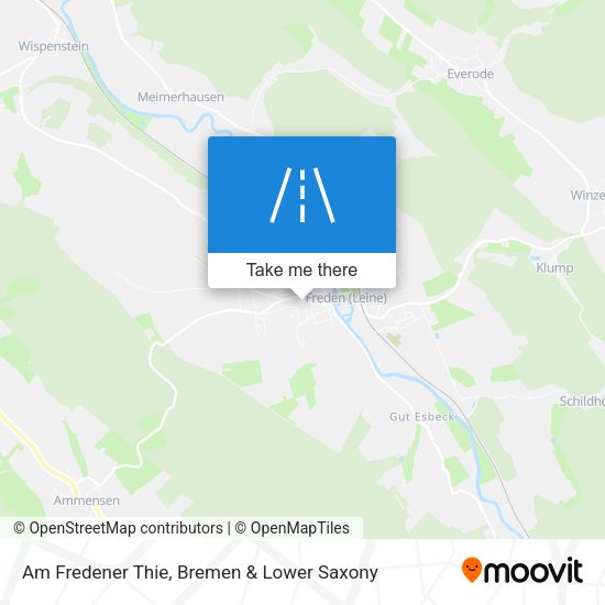 Am Fredener Thie map