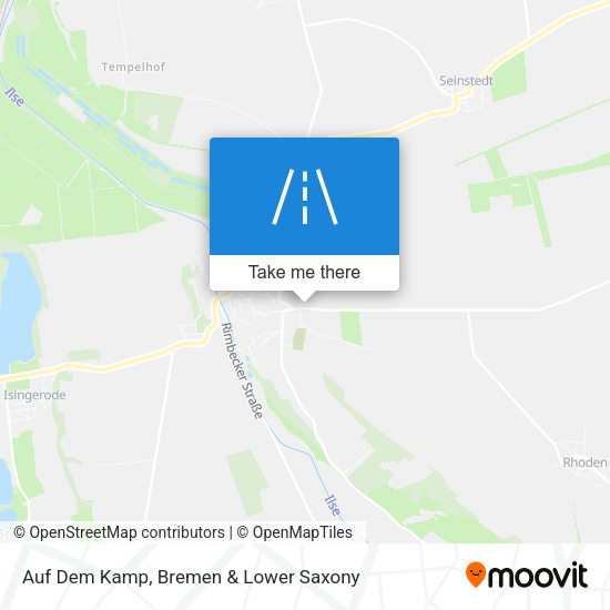 Auf Dem Kamp map