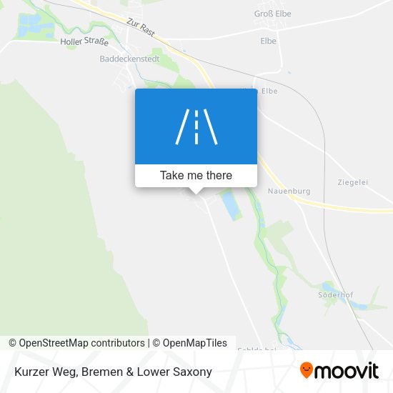 Kurzer Weg map