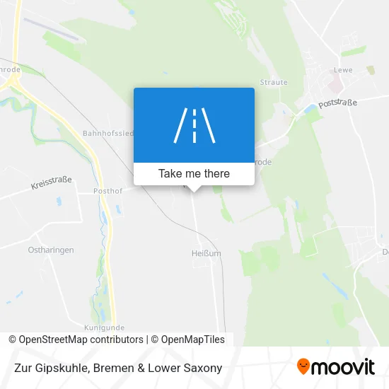 Карта Zur Gipskuhle