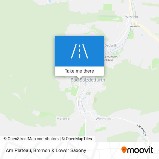 Am Plateau map