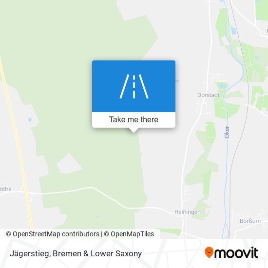 Jägerstieg map
