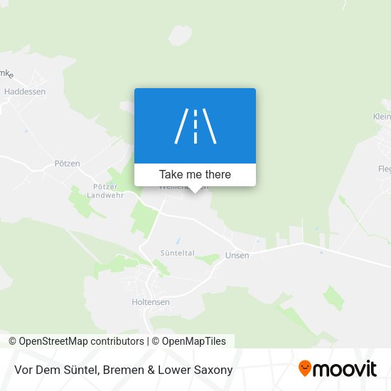 Vor Dem Süntel map