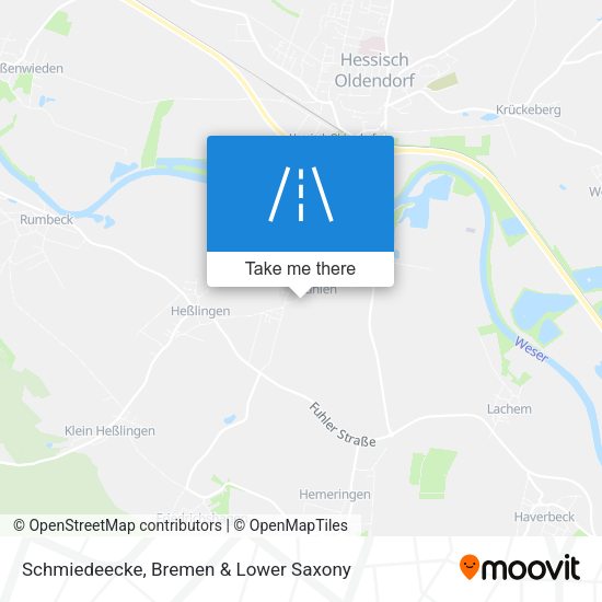 Schmiedeecke map