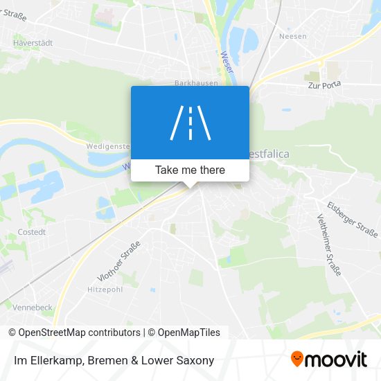 Im Ellerkamp map