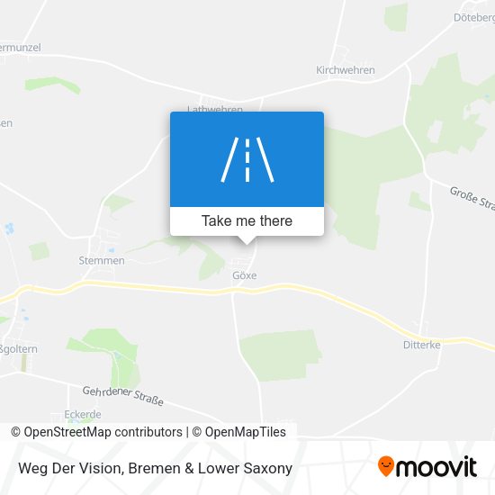 Weg Der Vision map
