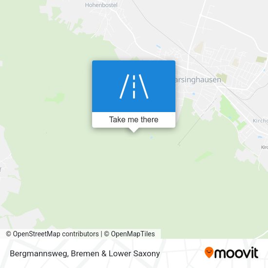 Bergmannsweg map
