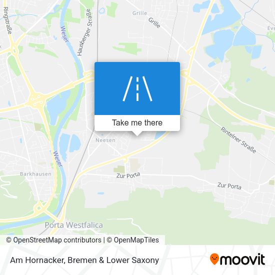 Am Hornacker map