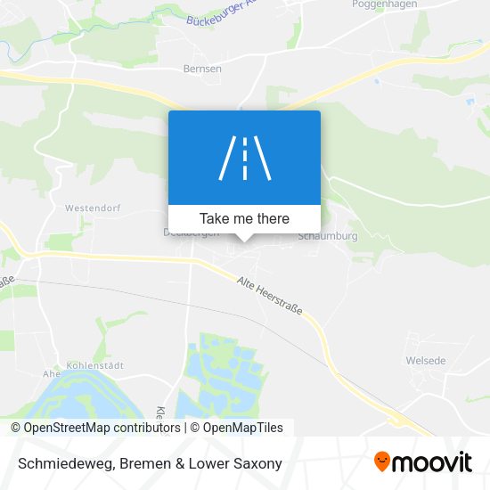 Schmiedeweg map