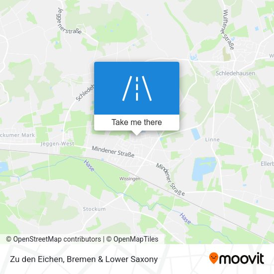 Zu den Eichen map