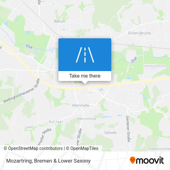Mozartring map