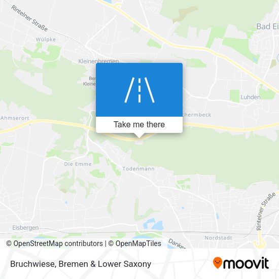 Bruchwiese map