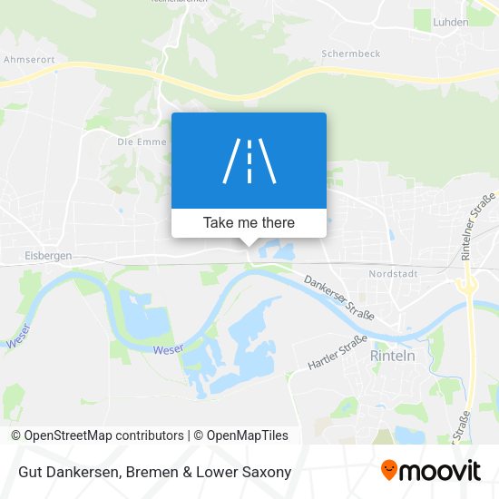 Gut Dankersen map