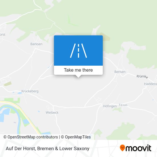 Auf Der Horst map