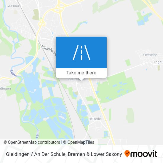 Gleidingen / An Der Schule map