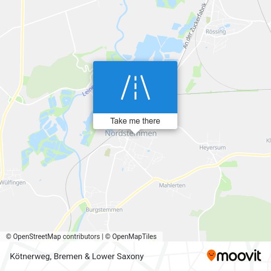 Kötnerweg map