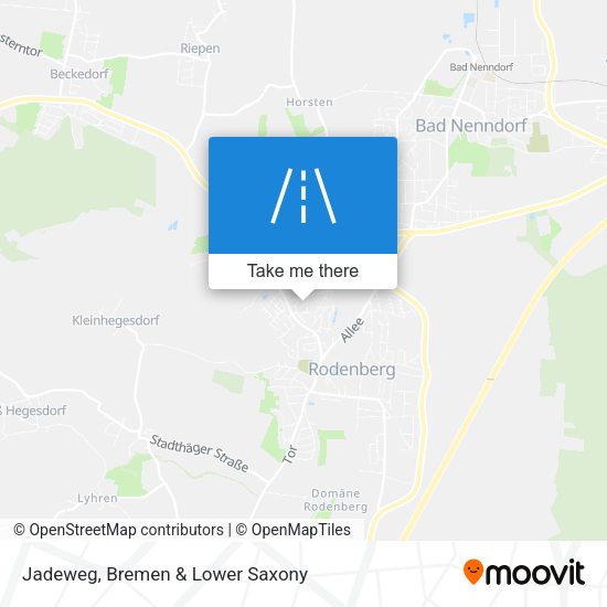 Jadeweg map