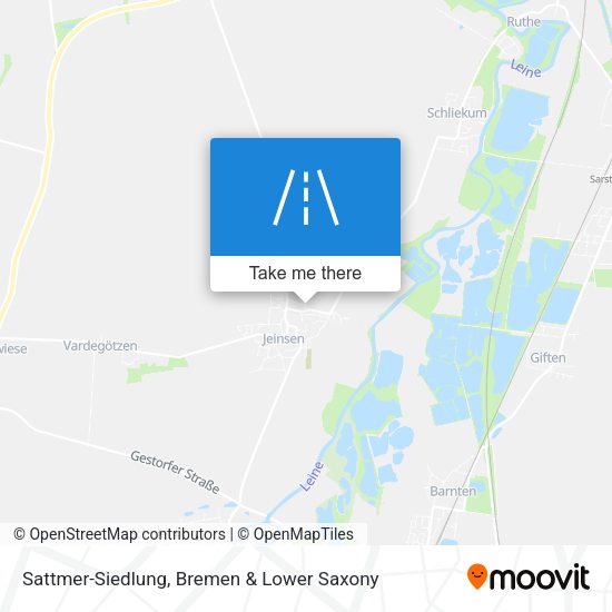 Sattmer-Siedlung map