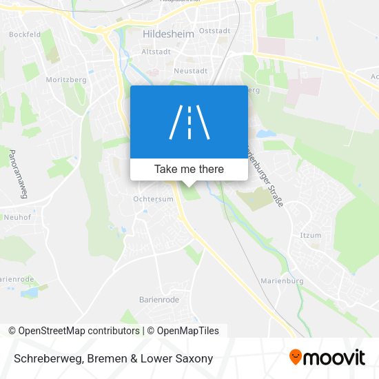 Schreberweg map