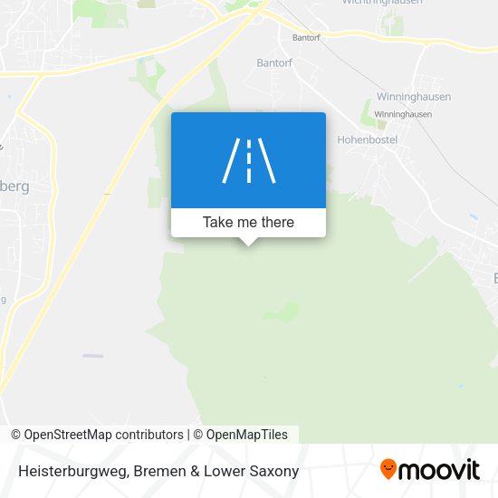 Heisterburgweg map