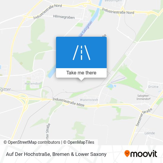 Auf Der Hochstraße map