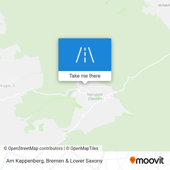 Am Kappenberg map