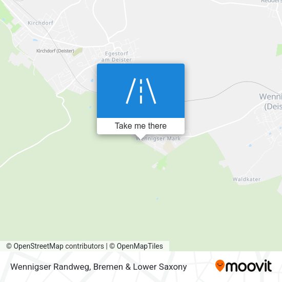 Wennigser Randweg map