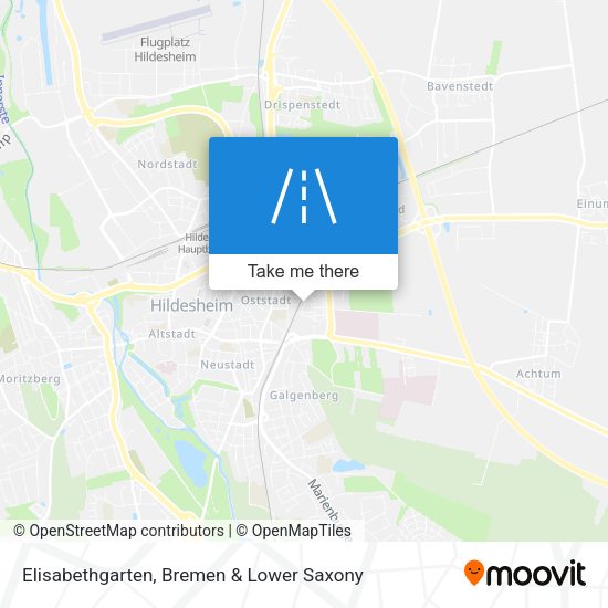 Elisabethgarten map