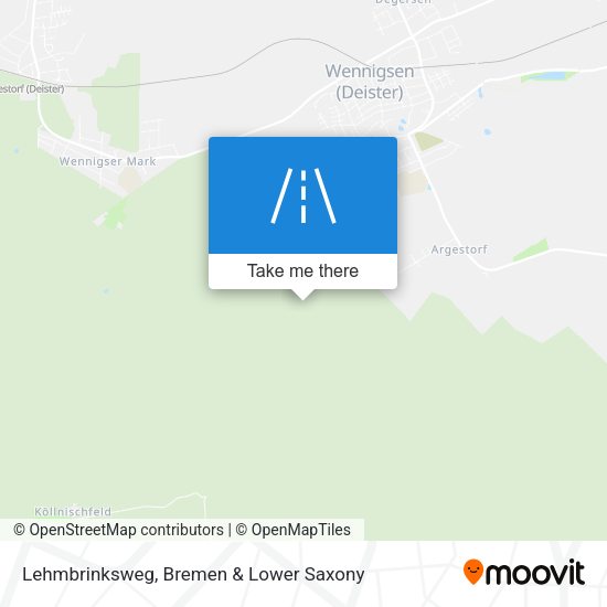 Lehmbrinksweg map